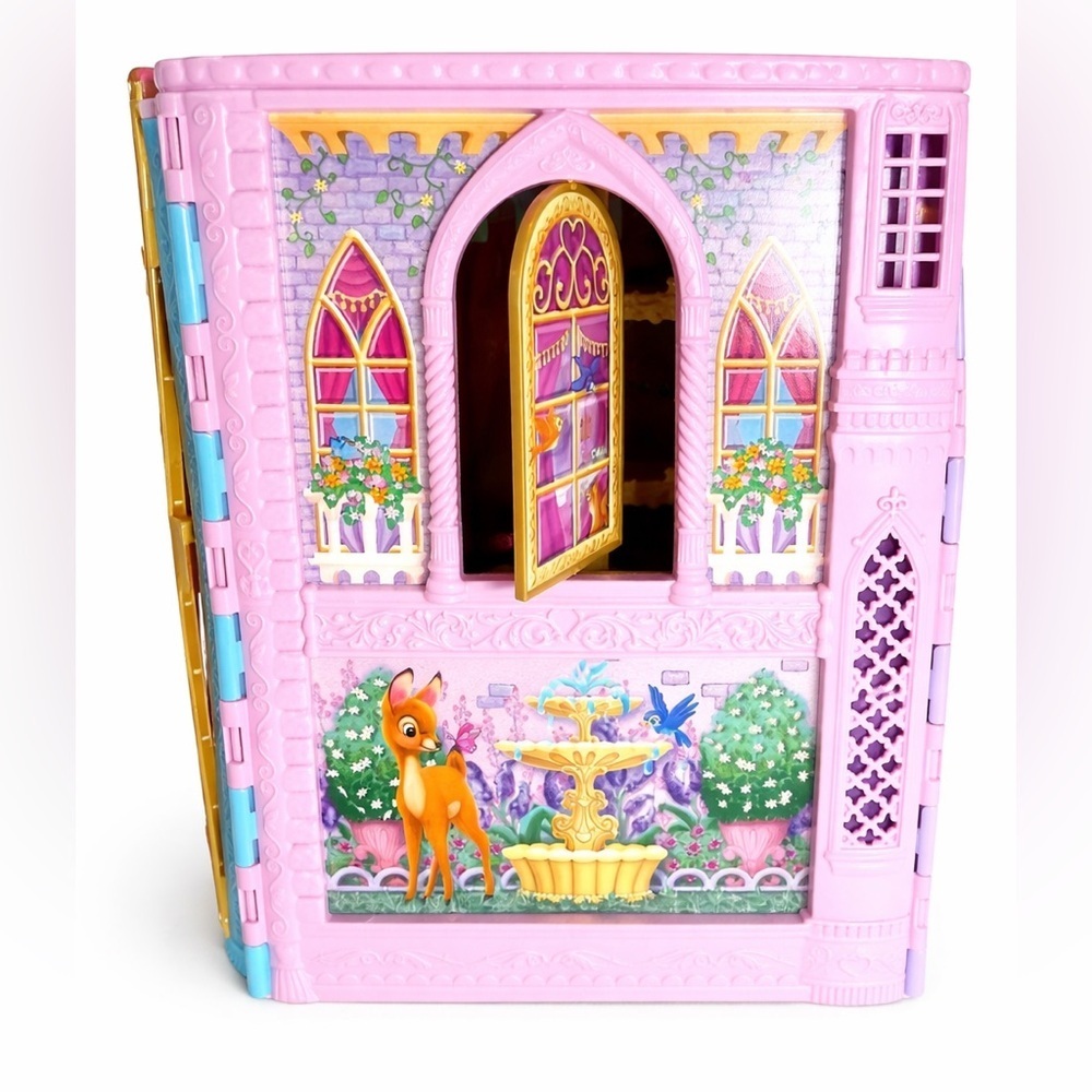 Disney Princess Doll Wardrobe Closet Vanity Playset Castle - Picture 2 of 15